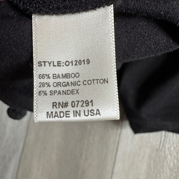 Johnny Was Calmé Bamboo Organic Cotton‎ Top Womens S Comfort Cozy Pom Pom Trim - Picture 6 of 6